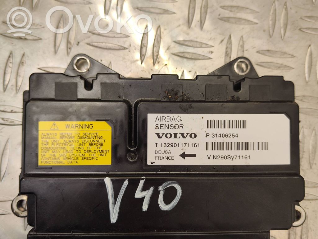 Airbag control unit/module   31406254,VN290SV71161,132901171161