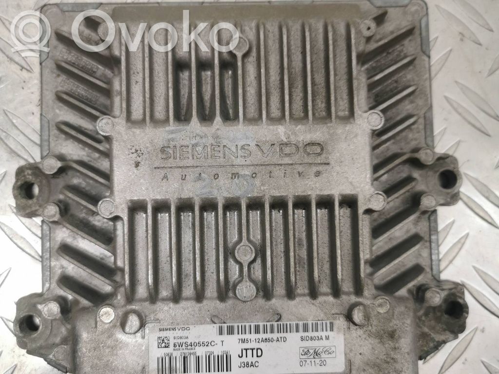 Ford Focus Engine control unit/module 