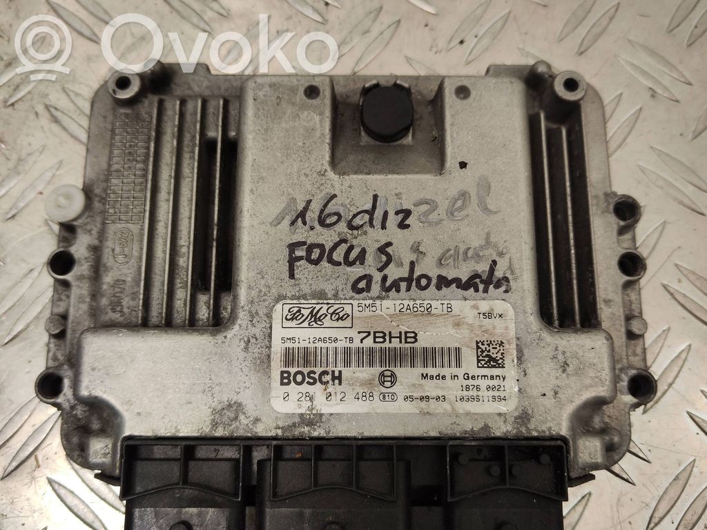 Ford Focus Engine control unit/module 