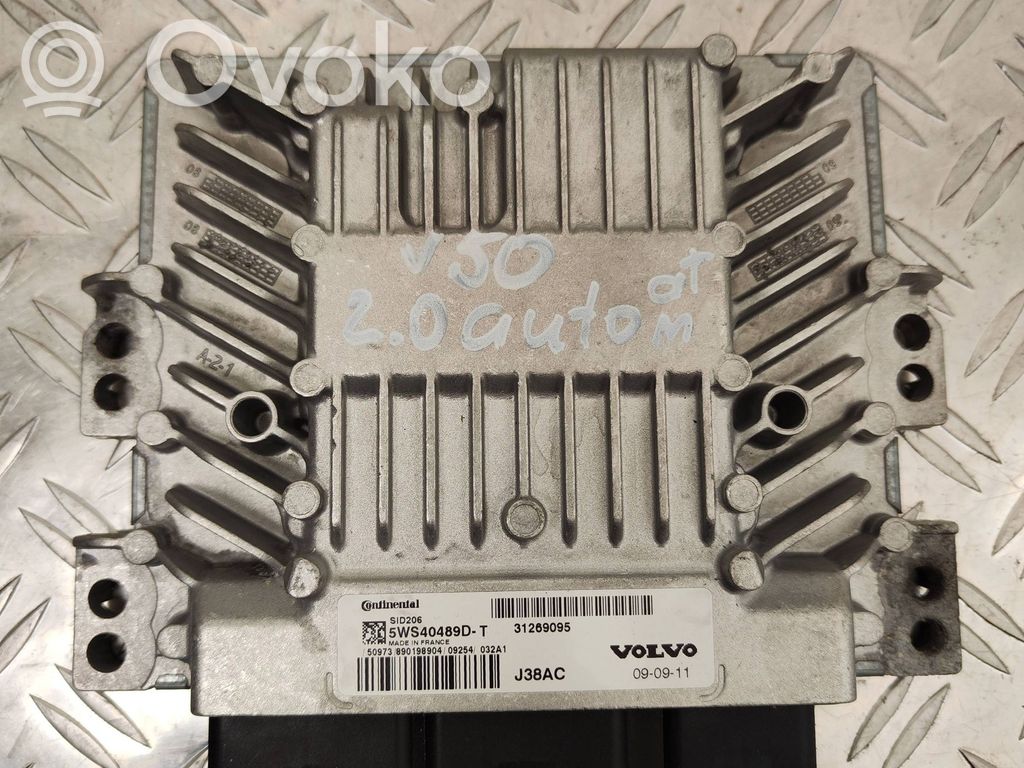 Engine control unit/module   31269095,J38AC,09254032A1
