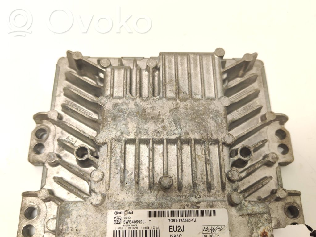 Engine control unit/module   7G9112A650YJ,EU2J,J38AC