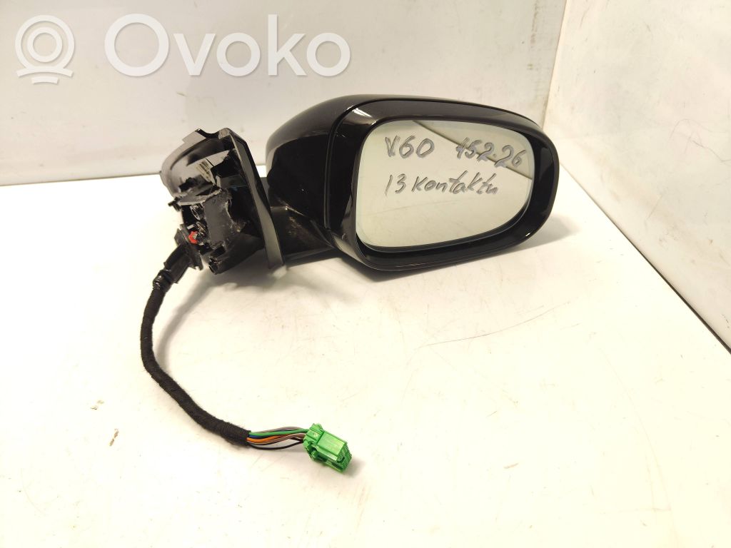 Volvo V60 Elektryczne lusterko boczne drzwi przednich 