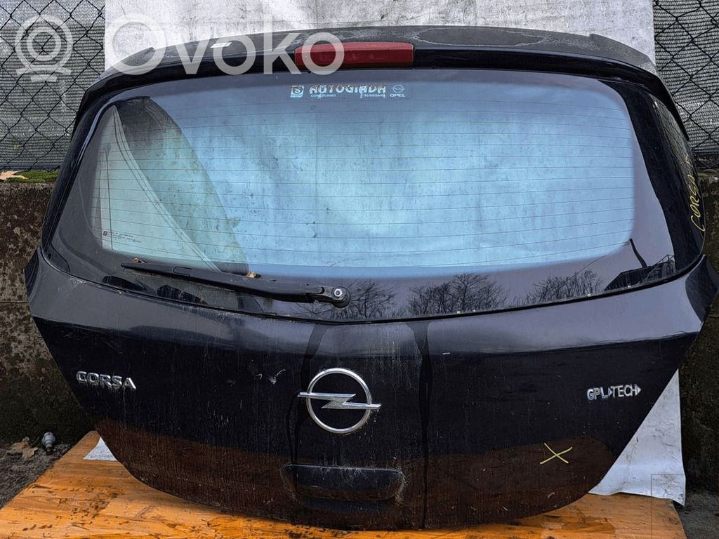 Opel Corsa D Galinis dangtis (bagažinės) 