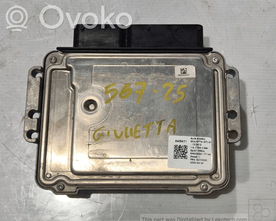 Alfa Romeo Giulietta Other control units/modules 