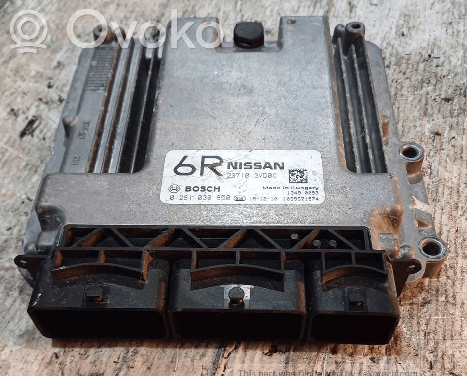 Nissan NV200 Other control units/modules 