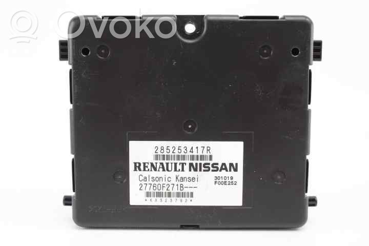 Renault Captur Air conditioning/heating control unit 