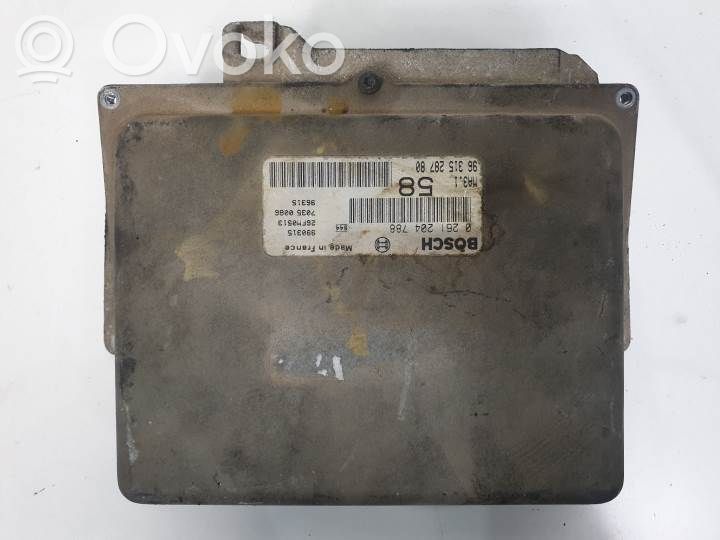 Citroen Saxo Sterownik / Moduł ECU 