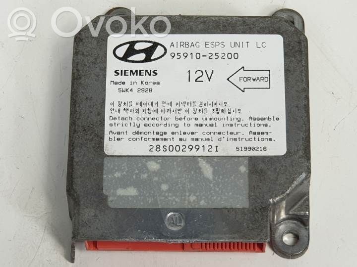 Unidad de control/módulo del Airbag   5WK42928,9591025200