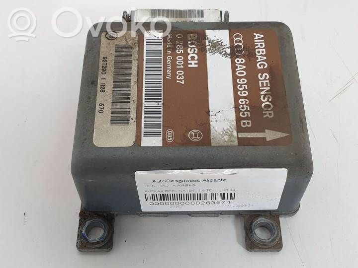 Airbag control unit/module   0285001037,8A0959655B