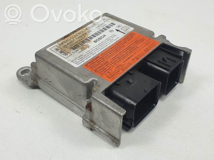 Unidad de control/módulo del Airbag   0285001552,4M5T14B056BJ