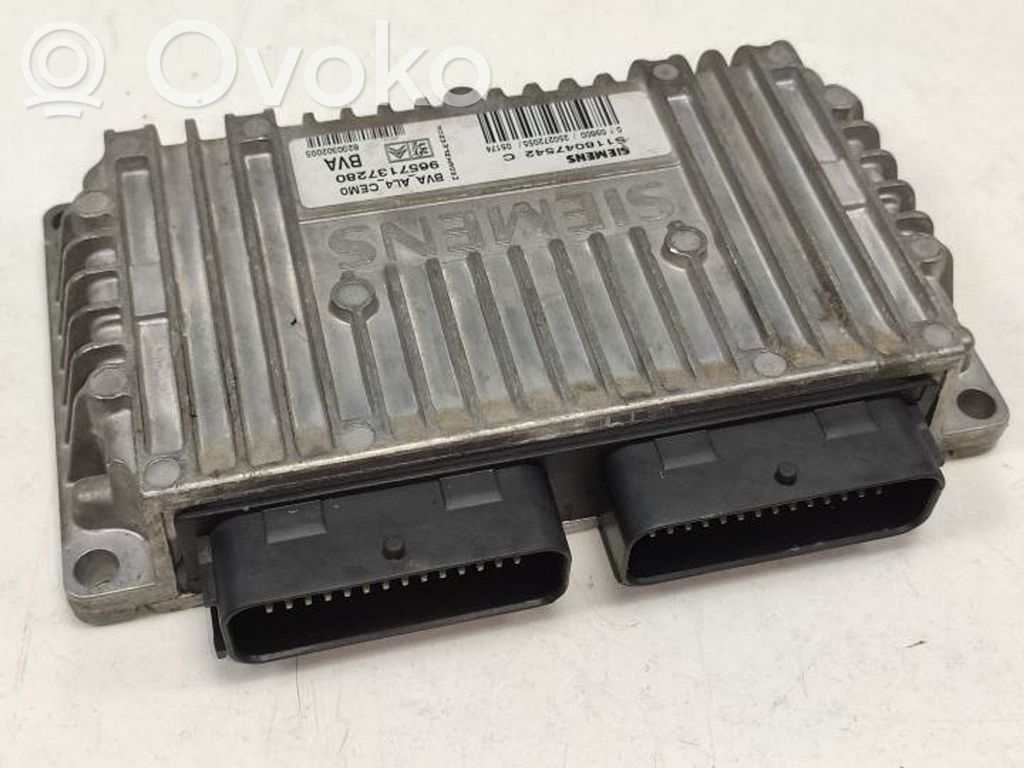 Peugeot 206 Sterownik / Moduł ECU 