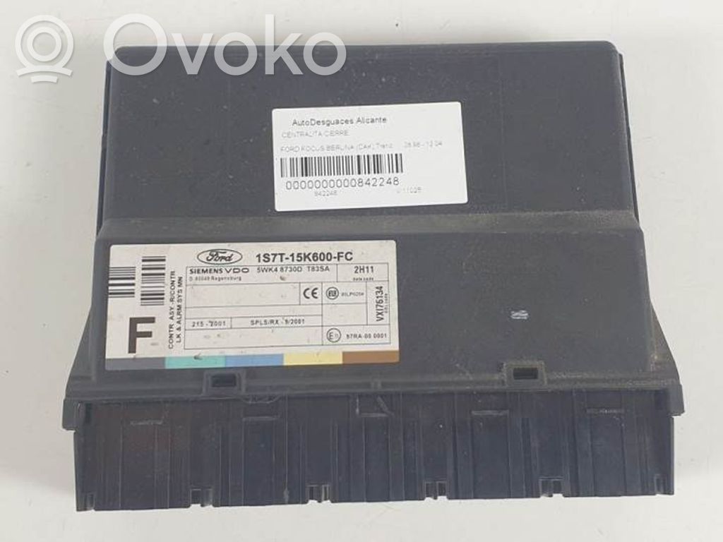 Unidad de control/módulo del bloqueo de puertas   1S7T15K600FC,5WK48730DT83SA