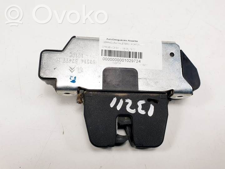 Tailgate/trunk/boot lock/catch/latch   9684648680,9151487499H