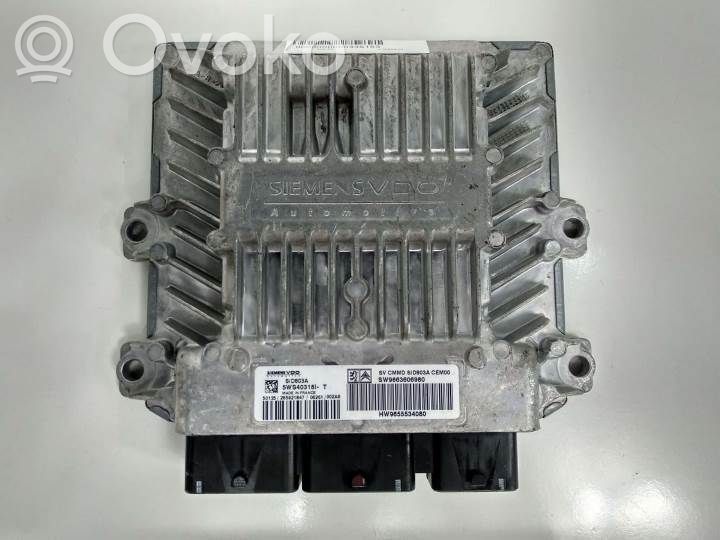 Engine control unit/module   5WS40318,HW9655534080,HW9655534080