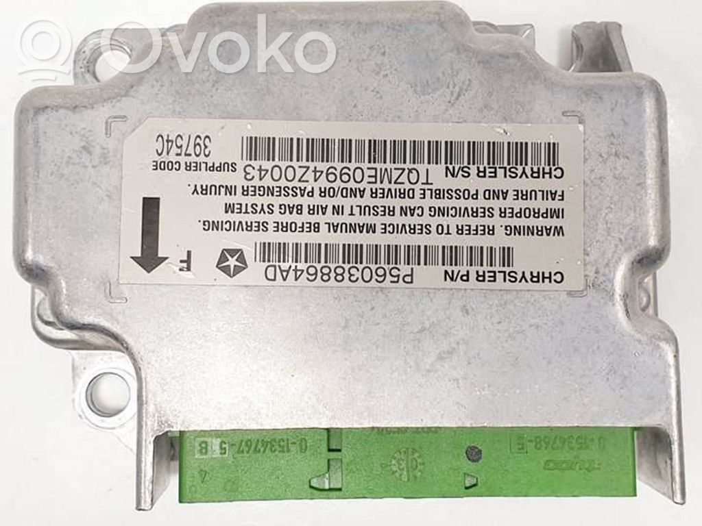 Jeep Cherokee KJ Sterownik / Moduł Airbag 