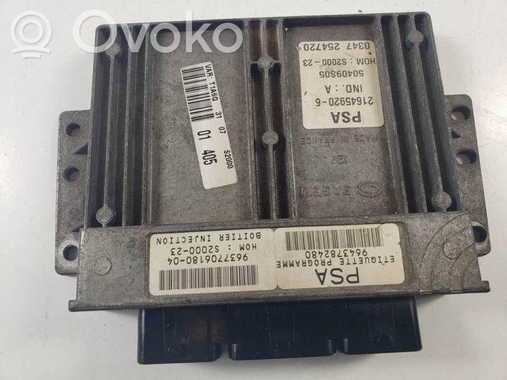 Peugeot 206 Engine control unit/module 
