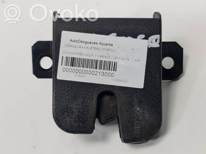 Volkswagen Golf IV Serrure de loquet coffre