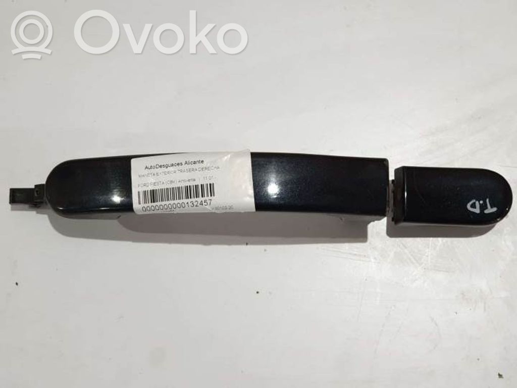 Ford Fiesta Klamka zewnętrzna drzwi tylnych 