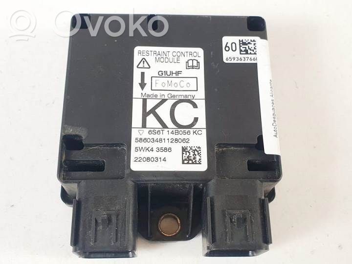 Ford Fiesta Module de contrôle airbag 