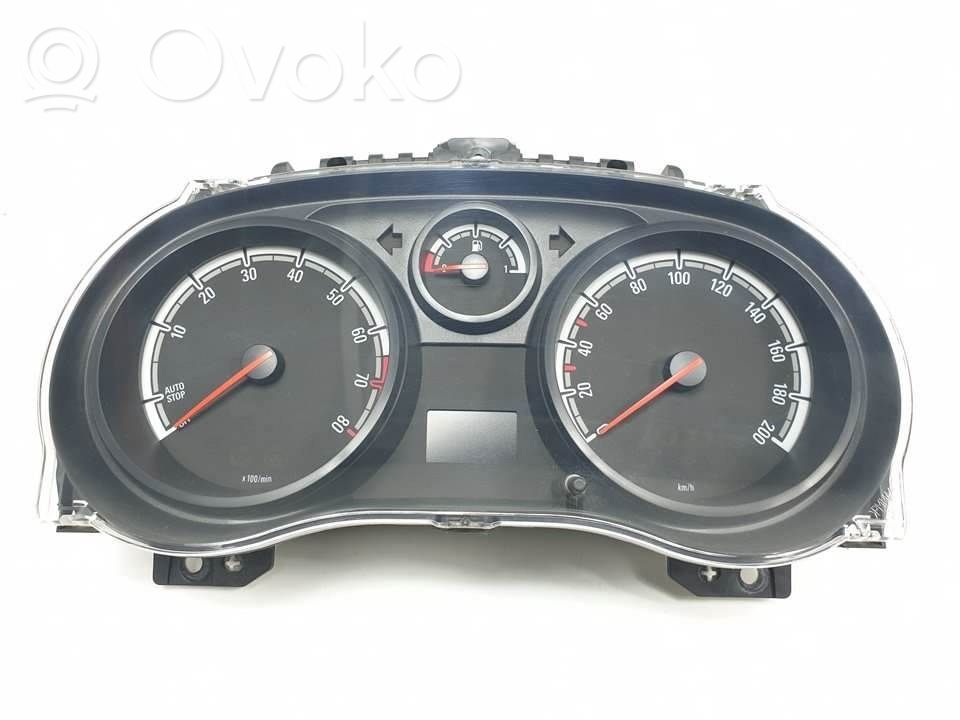 Opel Corsa D Tachimetro (quadro strumenti) 