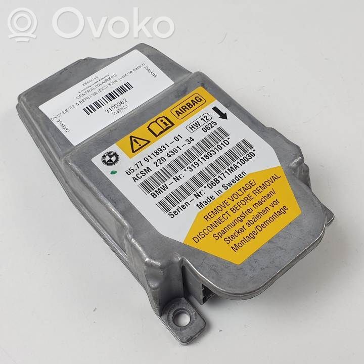 Unidad de control/módulo del Airbag   220439134