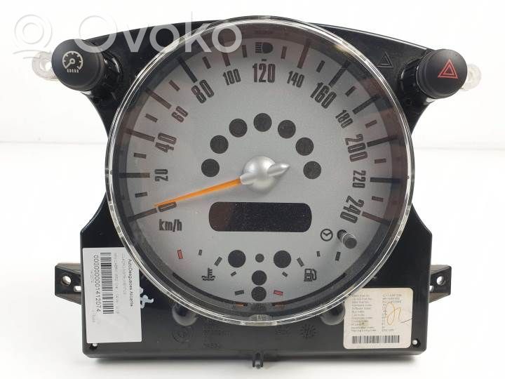 Mini One - Cooper Cabrio R52 Speedometer (instrument cluster) 