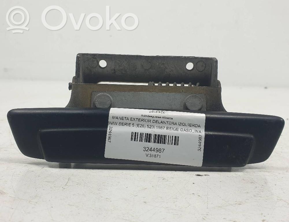 BMW 5 E28 Manecilla externa puerta delantera 