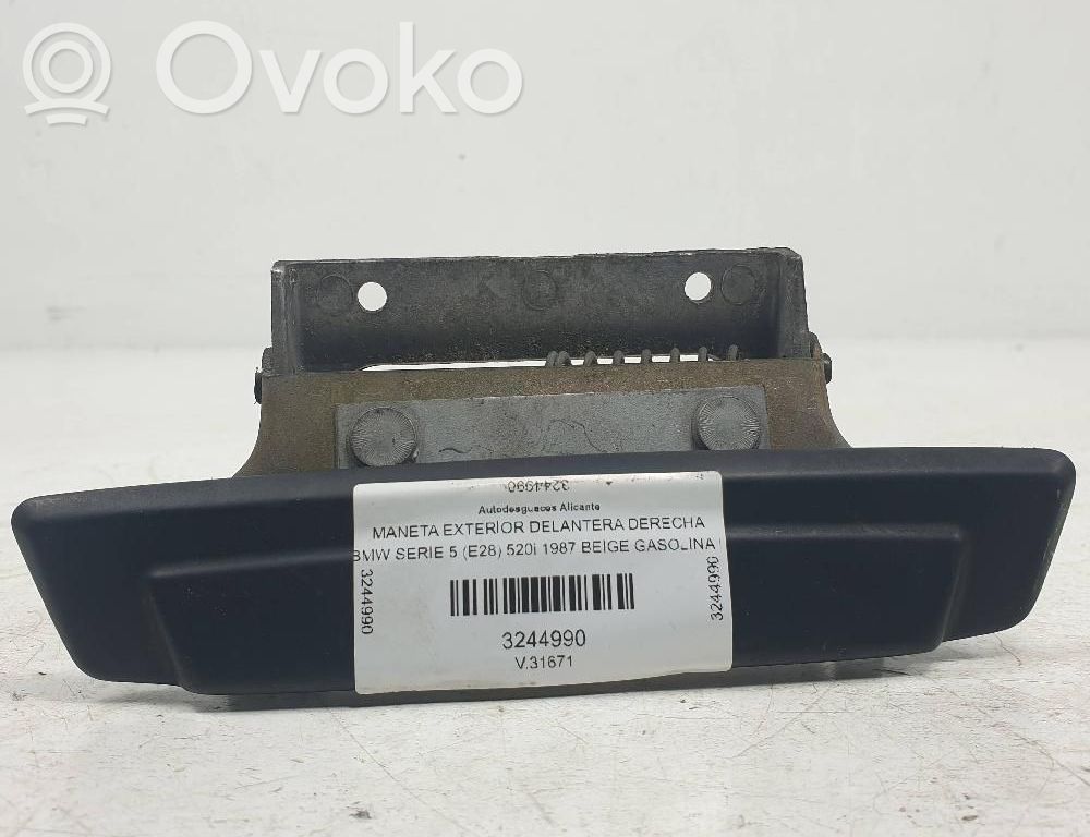BMW 5 E28 Manecilla externa puerta delantera 
