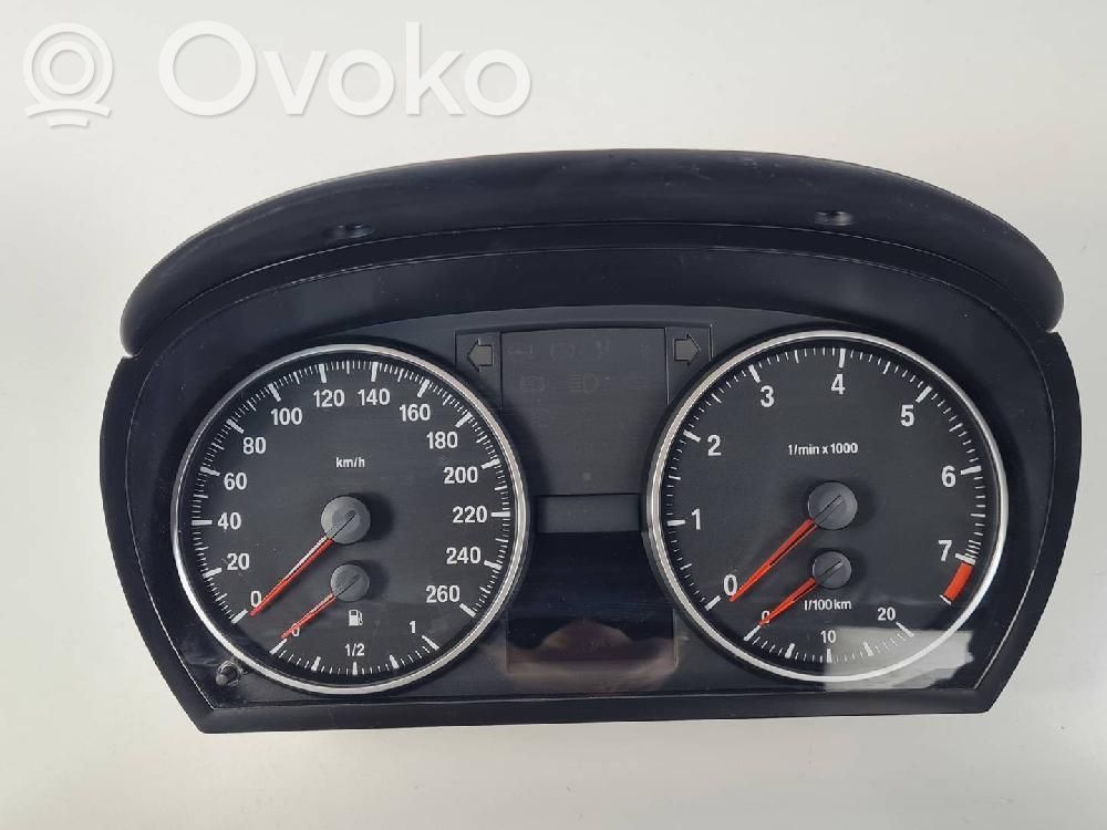 BMW 3 E90 E91 Speedometer (instrument cluster) 