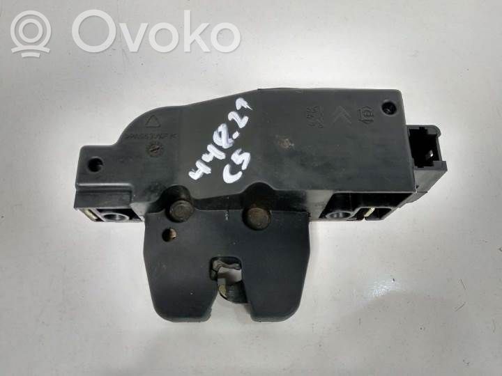 Citroen C5 Zamek klapy tylnej / bagażnika 