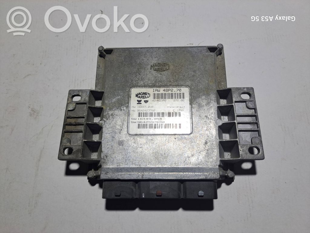 Peugeot 206 CC Engine control unit/module 