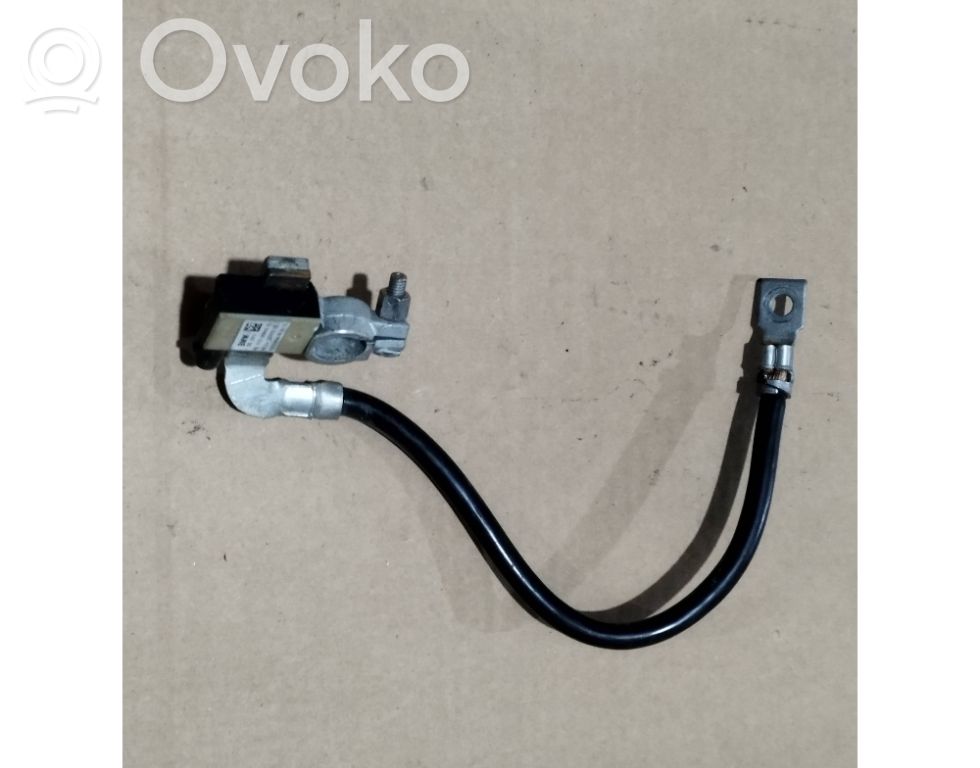 BMW 3 F30 F35 F31 Cablu cu bornă negativă (baterie) 