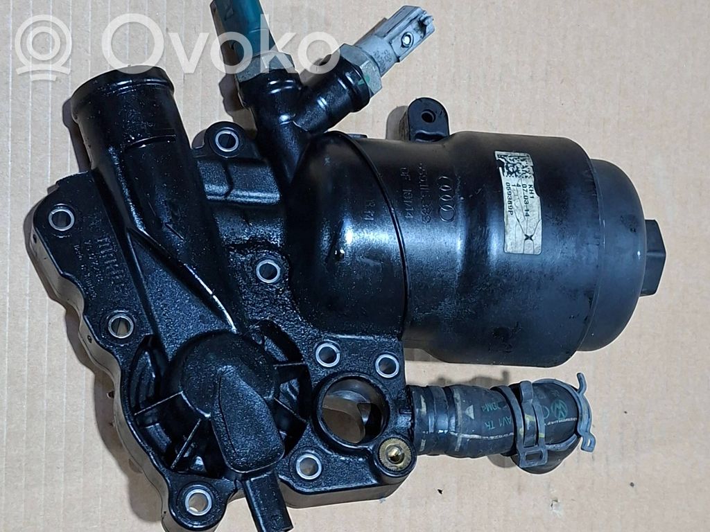 Volkswagen Touareg II Oil filter mounting bracket 