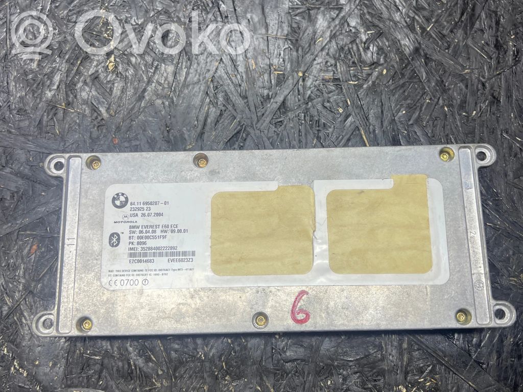 BMW 5 E60 E61 Bluetooth control unit module 