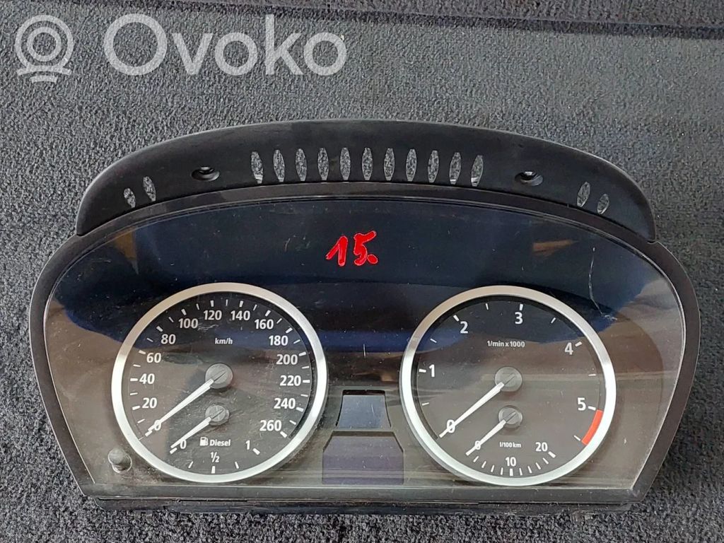 BMW 5 E60 E61 Speedometer (instrument cluster) 