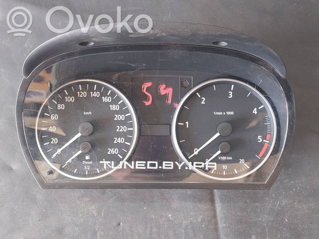 BMW 3 E90 E91 Speedometer (instrument cluster) 