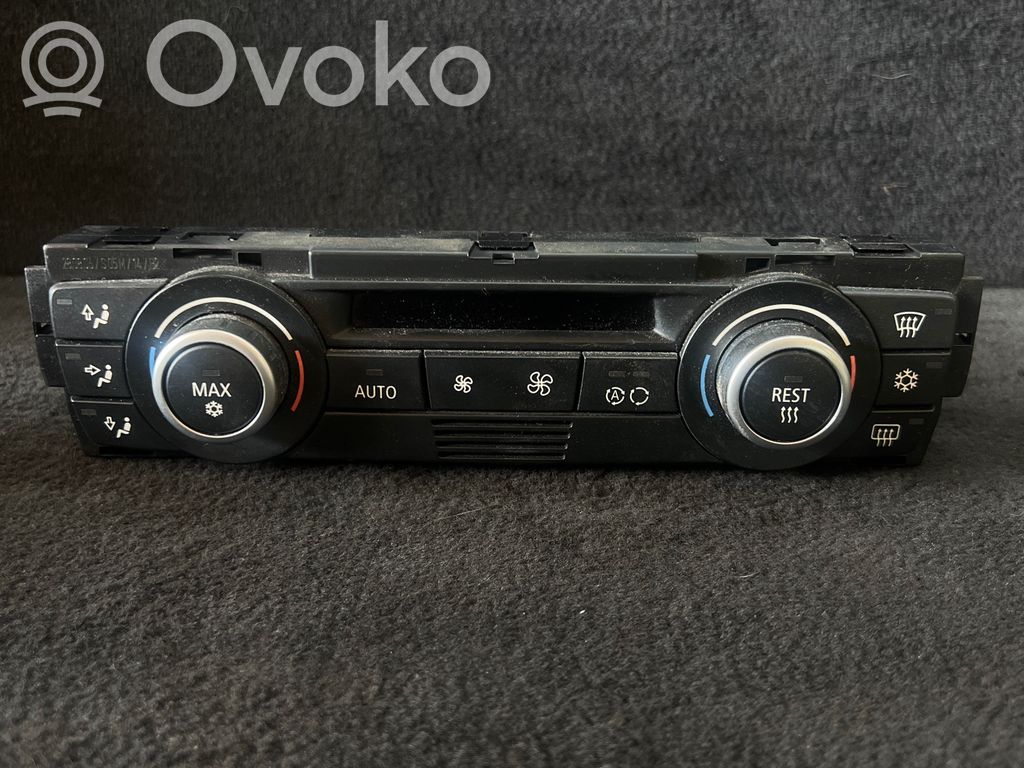 BMW 3 E90 E91 Climate control unit 