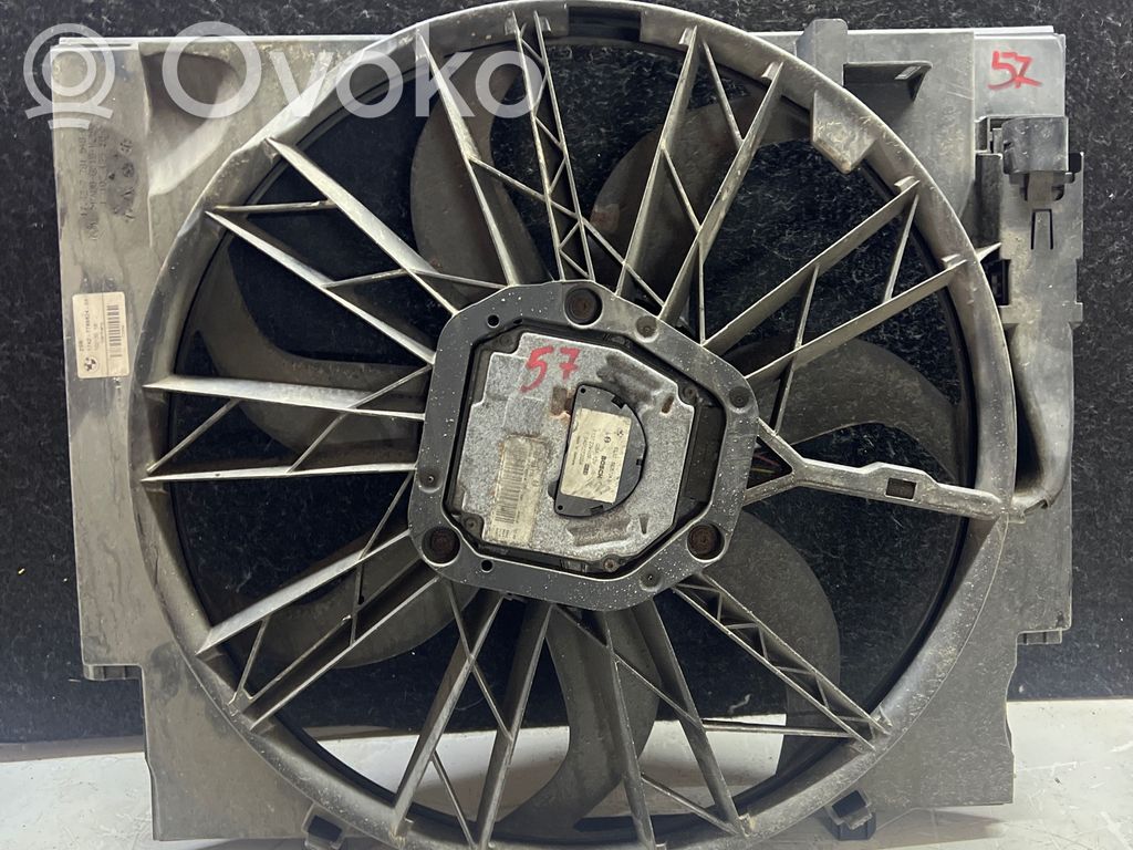 BMW 5 E60 E61 Elektrinis radiatorių ventiliatorius 