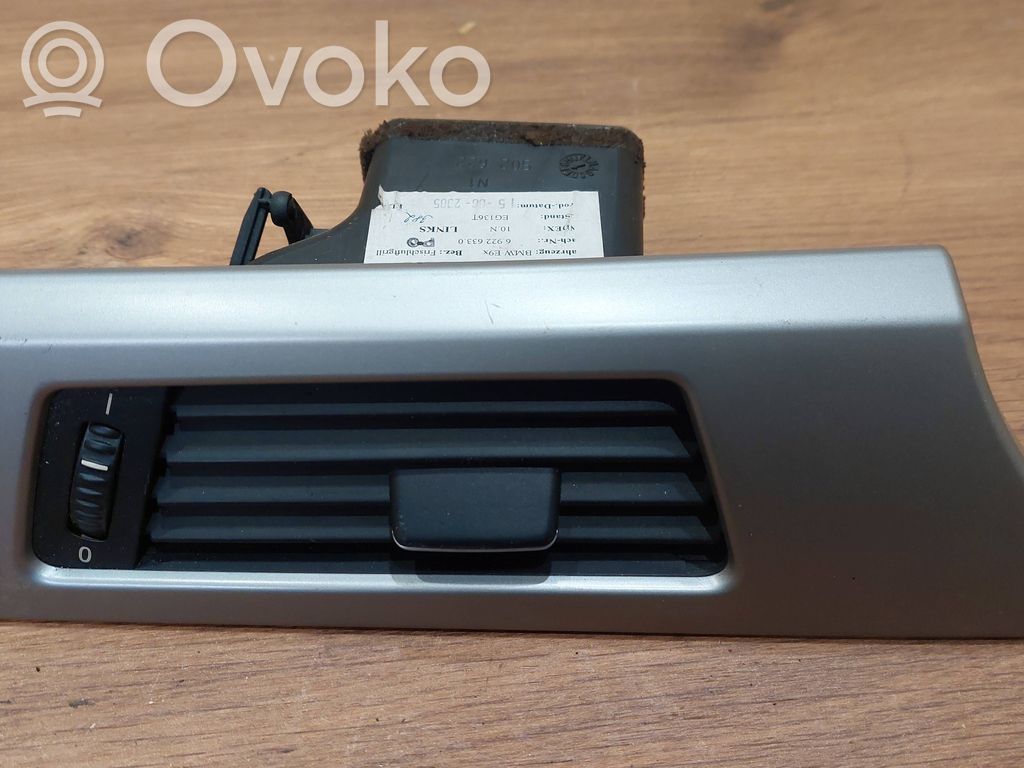 BMW 3 E90 E91 Moldura protectora de la rejilla de ventilación lateral del panel 