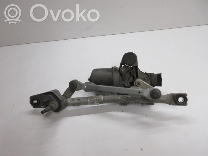 Front wiper linkage