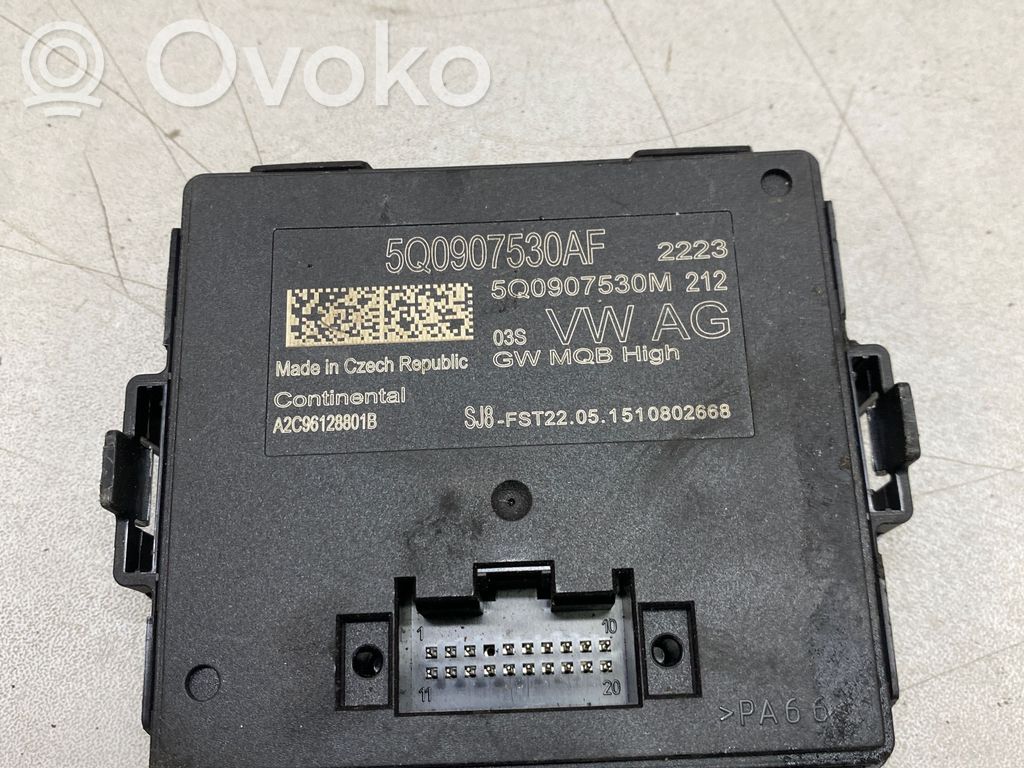 Skoda Octavia Mk3 (5E) Gateway control module 