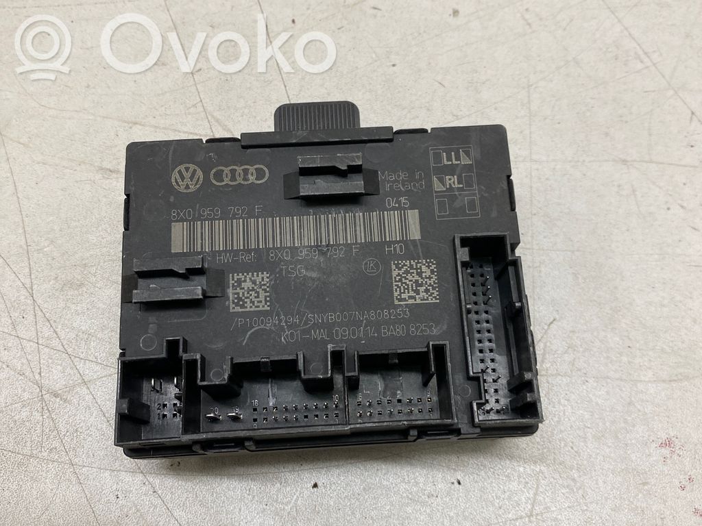 Audi Q3 8U Door control unit/module 