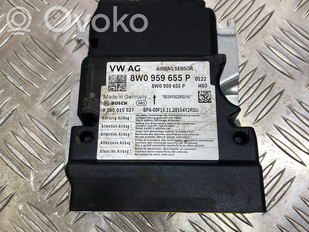 Audi A4 S4 B9 8W Airbag control unit/module 