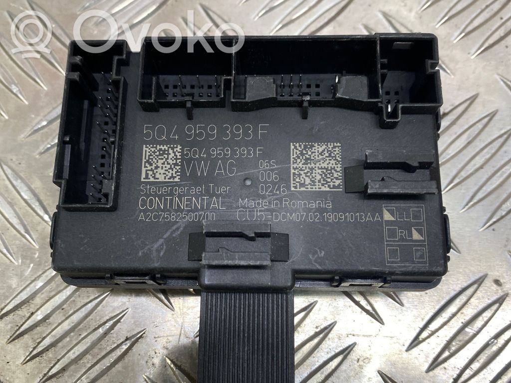 Volkswagen Golf VII Citu veidu vadības bloki / moduļi 