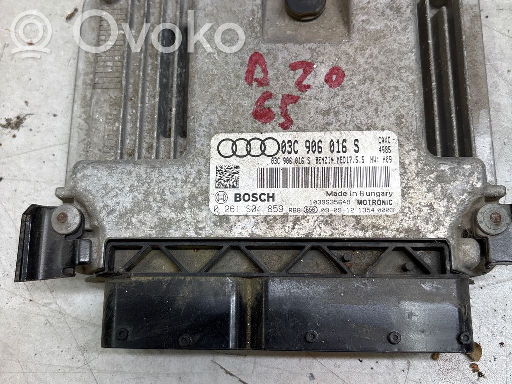 Audi A3 S3 8P Engine control unit/module 