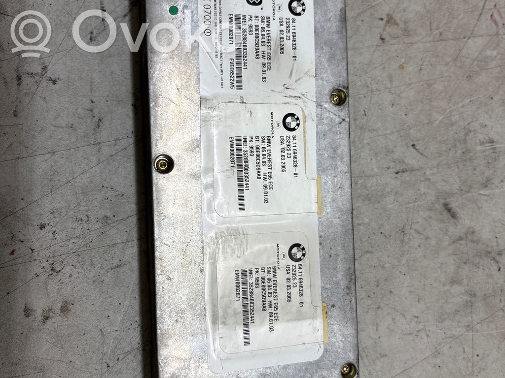 BMW 7 E65 E66 Bluetooth control unit module 