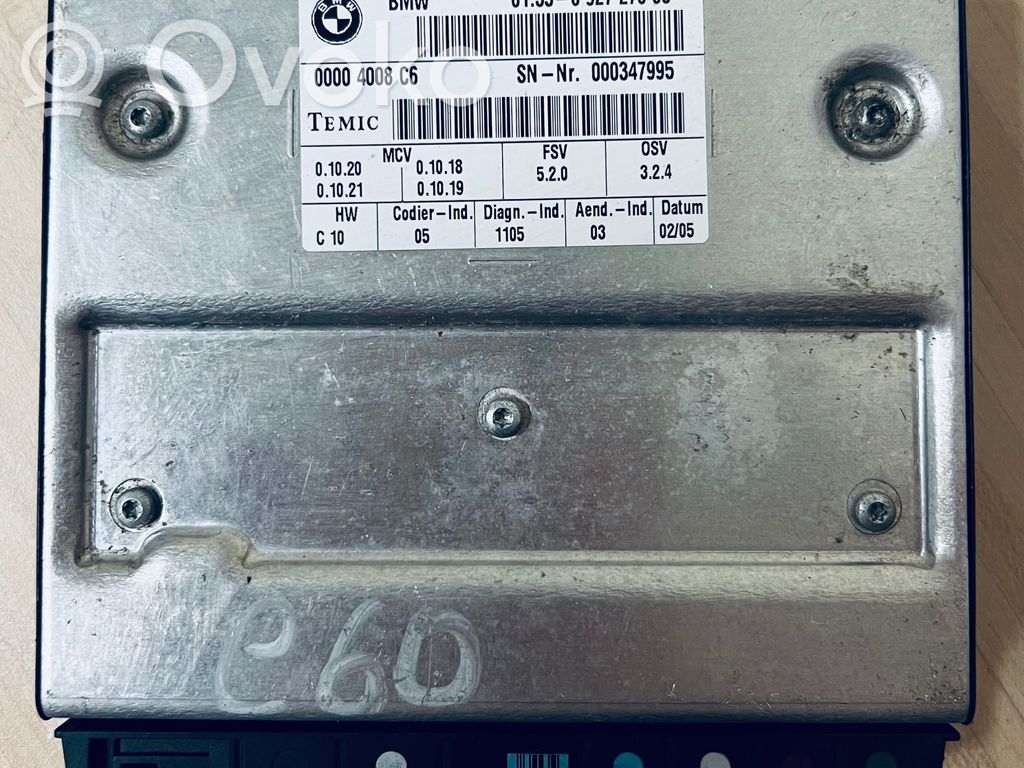 BMW 5 E60 E61 Seat control module 