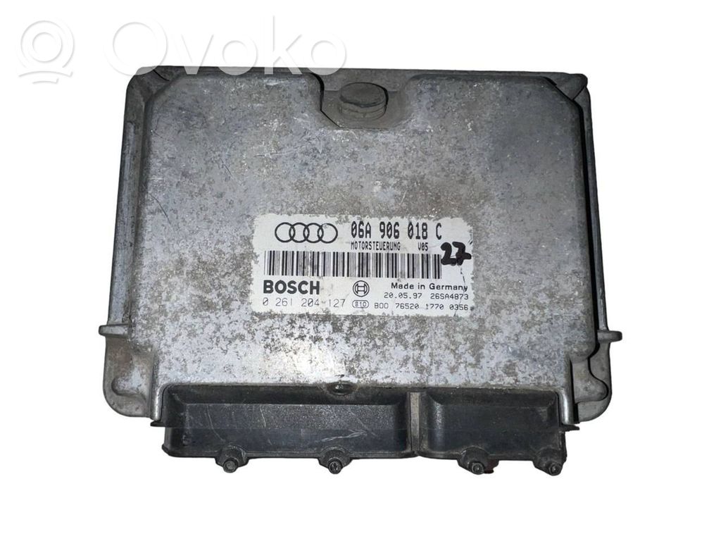 Engine control unit/module   06A906018C,0261204127,26SA4873