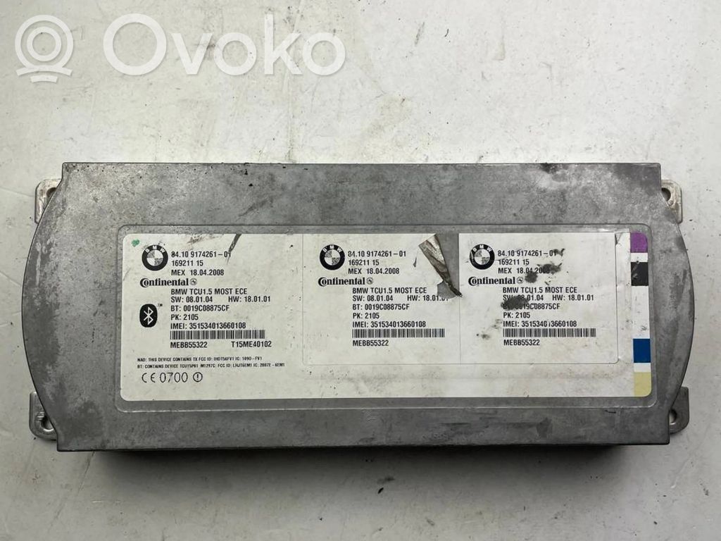 BMW 3 E90 E91 Bluetooth control unit module 
