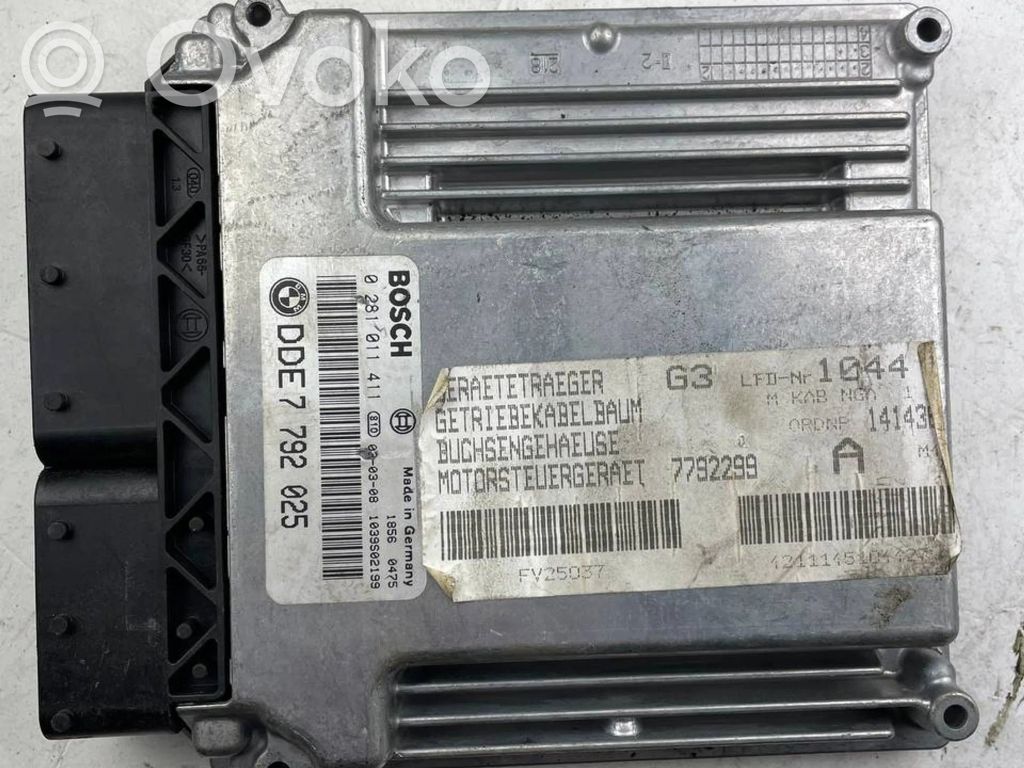 BMW 3 E46 Motorsteuergerät/-modul 